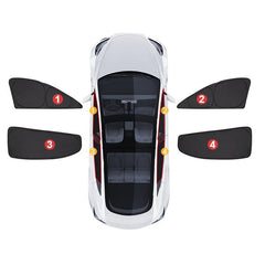 Model Y(2020-2024) Thermal Insulated Windows Sunshades for Tesla/ Privacy Curtains for Tesla Car Sun Visor and Privacy Protector - T-Launch