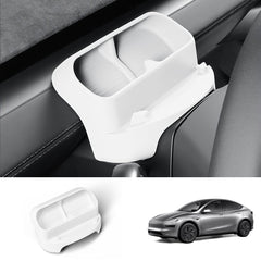 Multi-Function Steering Wheel Phone Mount & Glasses Holder for Tesla Model Y Juniper 2025+ - T-Launch