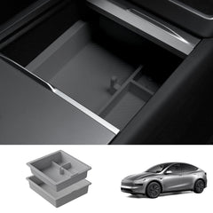 Multi-Functional Center Console Organizer for Tesla Model Y Juniper 2025+ - T-Launch