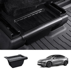 Multi-Functional Rear Flip-Top Trash & Storage Bin for Tesla Model Y Juniper 2025+ - T-Launch
