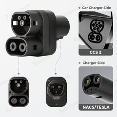 NACS/Tesla to CCS2 EV Charging Adapter - T-Launch