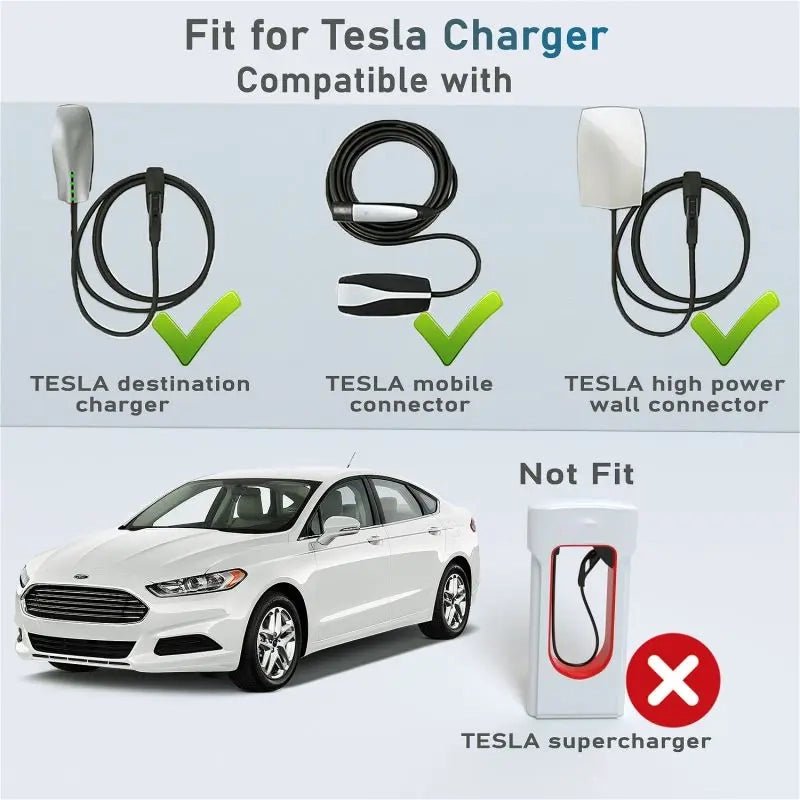 NACS/Tesla to J1772 Adapter Charger Connector Cable - T-Launch