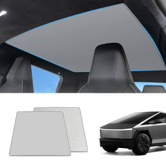 Nano Ice Crystal Glass Roof Sunshade for Cybertruck - T-Launch