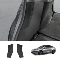 Napa Leather C-Pillar Protectors – Premium Protection for Tesla Model Y Juniper 2025+ - T-Launch