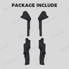 Napa Leather Door Sill Protectors 4-Piece Set – Full Coverage for Tesla Model Y Juniper 2025+ - T-Launch