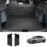 Napa Leather Rear Trunk Side Shields – Long-Lasting Protection 2-Piece Set for Tesla Model Y Juniper 2025+ - T-Launch