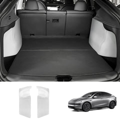 Napa Leather Rear Trunk Side Shields – Long-Lasting Protection 2-Piece Set for Tesla Model Y Juniper 2025+ - T-Launch