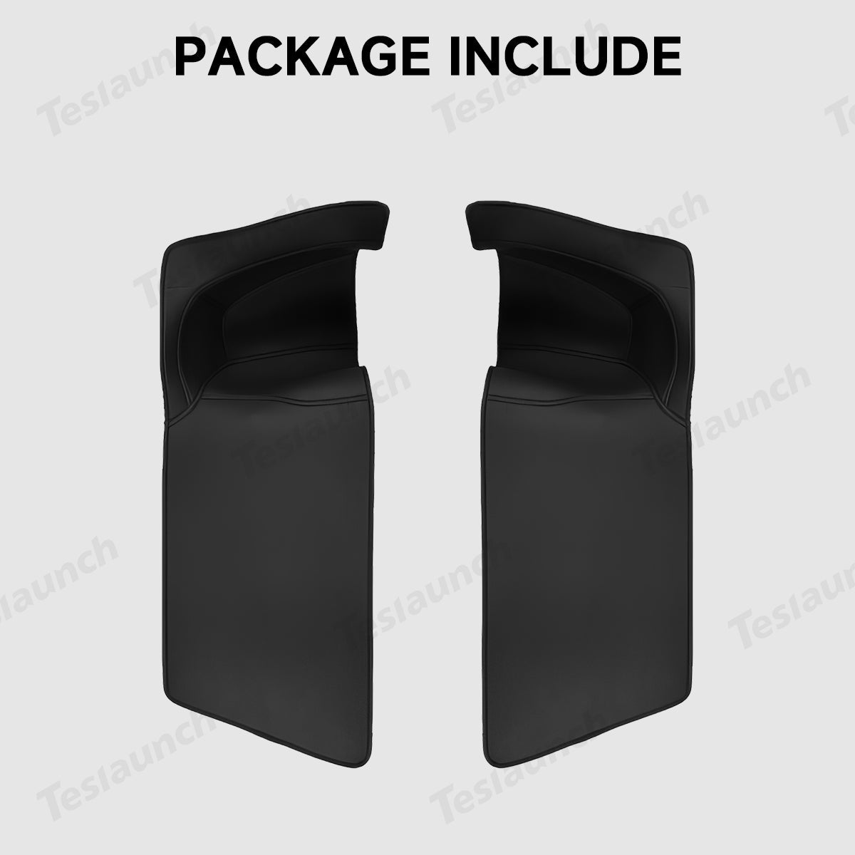 Napa Leather Rear Trunk Side Shields – Long-Lasting Protection 2-Piece Set for Tesla Model Y Juniper 2025+ - T-Launch