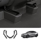 Napa Leather Seat Bottom Corner Covers – 3-Piece Protection Set for Tesla Model Y Juniper 2025+ - T-Launch