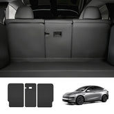 Nappa Leather Rear Seat Back Protector for Tesla Model Y Juniper 2025+ - T-Launch