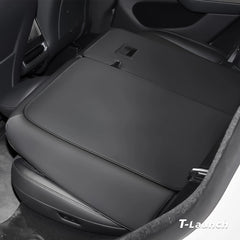 Nappa Leather Rear Seat Back Protector for Tesla Model Y Juniper 2025+ - T-Launch