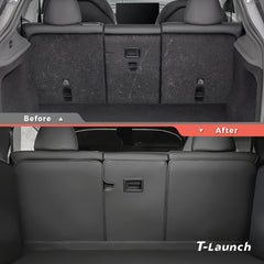 Nappa Leather Rear Seat Back Protector for Tesla Model Y Juniper 2025+ - T-Launch