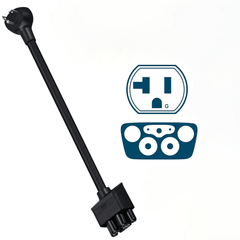 NEMA Adapter Gen 2 EV Charger Extension Cord Connector for Tesla Mobile Connector - T-Launch
