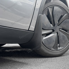 No-Drill Front & Rear Fender Mud Flaps for Tesla Model Y Juniper 2025+(4 PCS) - T-Launch