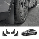 No-Drill Front & Rear Fender Mud Flaps for Tesla Model Y Juniper 2025+(4 PCS) - T-Launch