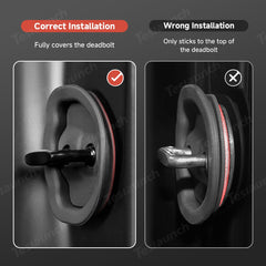 Noise Reduction Door Latch Lock Cover for Cybertruck (4 Pcs) - T-Launch