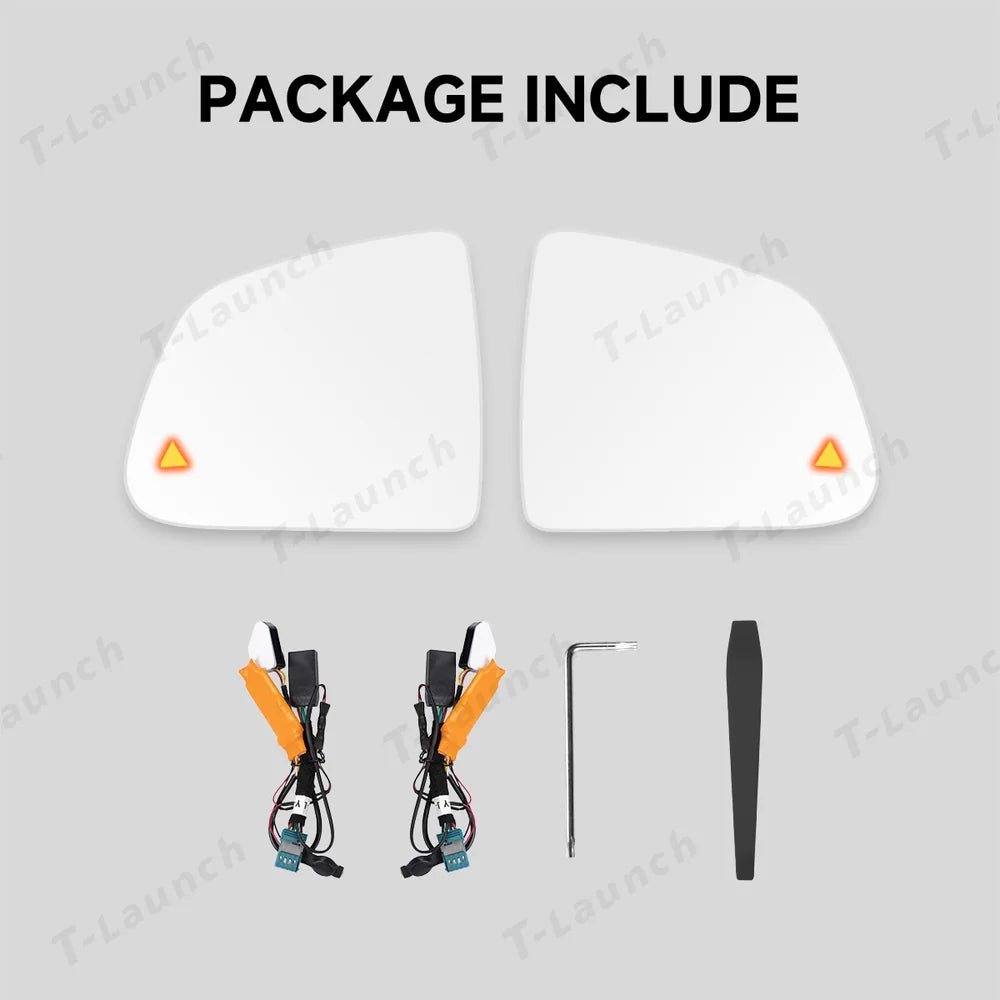 OEM Blind Spot Monitoring Side Mirror Glass Upgrade for Tesla Model 3 / Model Y (2021–2026) - T-Launch