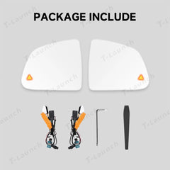 OEM Blind Spot Monitoring Side Mirror Glass Upgrade for Tesla Model 3 / Model Y (2021–2026) - T-Launch