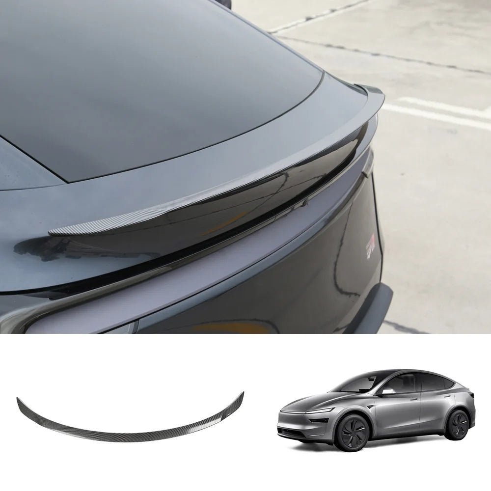 OEM Performance Pro Style Spoiler for Tesla Model Y Juniper 2025+ (Carbon Fiber Pattern ABS) - T-Launch