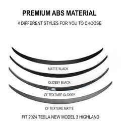 Performance Spoiler For Tesla 2024+ Model 3 Highland - T-Launch