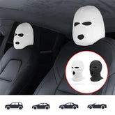 Personalized Funny Hat for Tesla Car Seat Headcover- Fits Model 3/Y/S/X - T-Launch