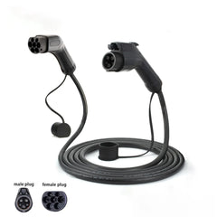 Typ 2 bis Typ 1 EV Ladekabel