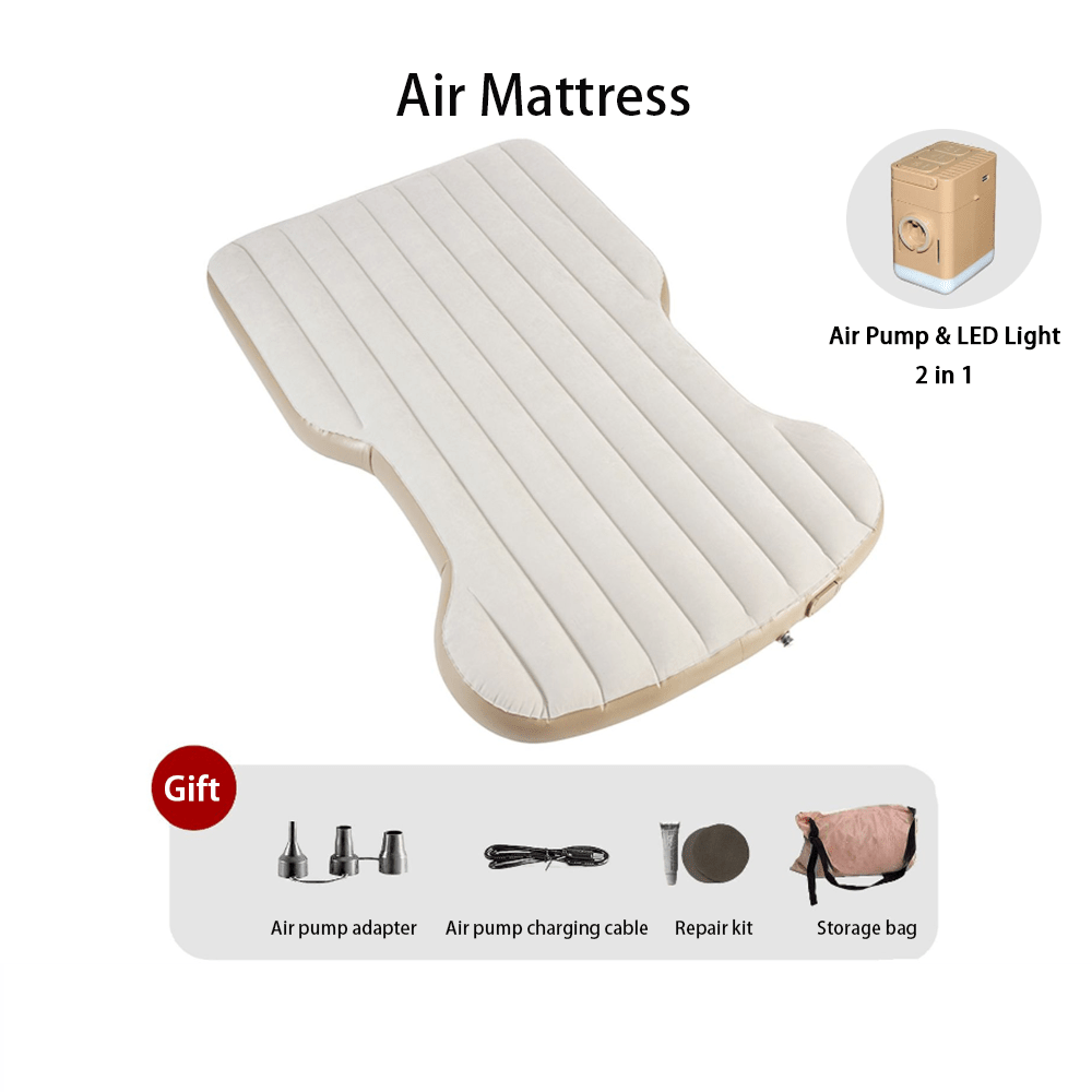 Portable Auto Inflatable Camping Mattress for Tesla Model Y - T-Launch