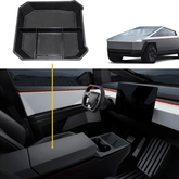 Premium Center Console Organizer Tray Storage Box for Cybertruck - T-Launch