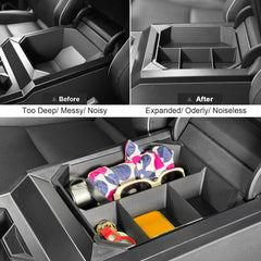 Premium Center Console Organizer Tray Storage Box for Cybertruck - T-Launch