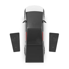 Privacy & Thermal Insulation Window Camping Sunshade Curtains for Cybertruck - T-Launch
