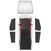 Privacy & Thermal Insulation Window Camping Sunshade Curtains for Cybertruck - T-Launch