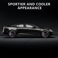 Purple 2021-2026 Model S/X Brake Caliper Covers (4Pcs) for Tesla - T-Launch