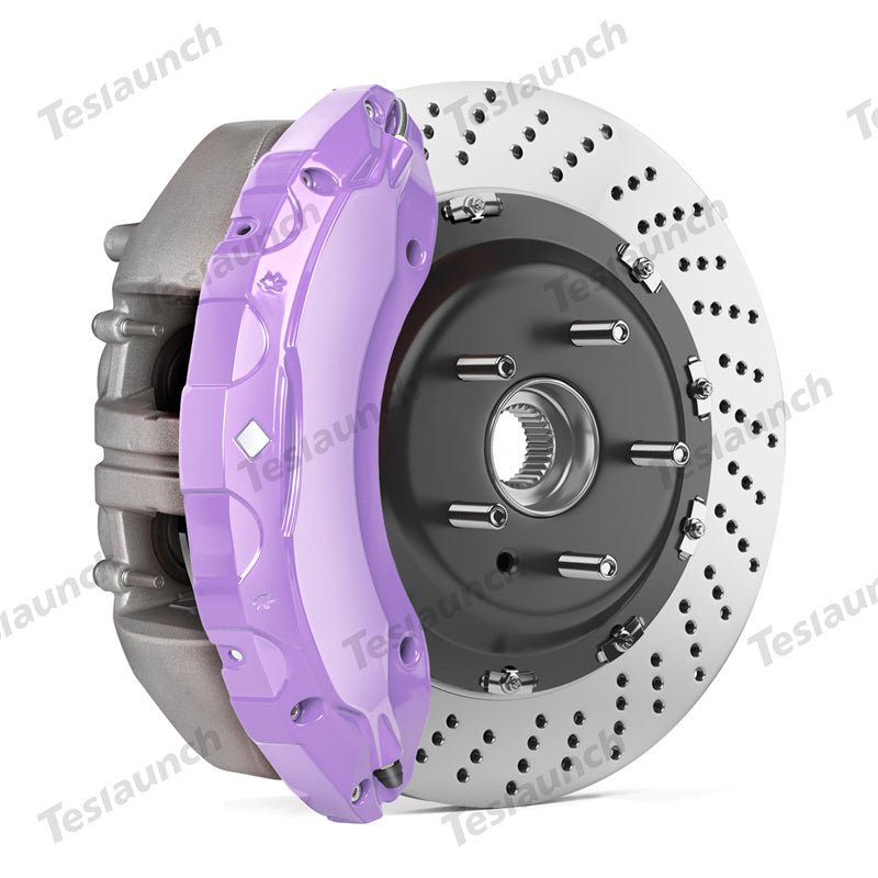 Purple 2021-2026 Model S/X Brake Caliper Covers (4Pcs) for Tesla - T-Launch