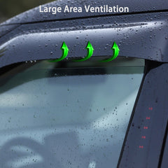 Rain Guard Side Window Deflectors (4 PCS) for Tesla Model 3/Y - T-Launch