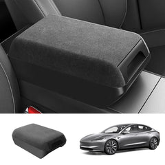 Raised Armrest Cover with Hidden Storage for Tesla Model 3 Highland 2024+ / Model Y Juniper 2025+ - T-Launch