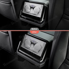 Rear AC Vent Trim Cover (Carbon Fiber Pattern ABS) for Cybertruck - T-Launch