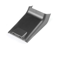 Rear Air Outlet Anti-kick Lower Cover for Tesla 2024+ Model 3 Highland (Carbon Fiber Pattern ABS) - T-Launch