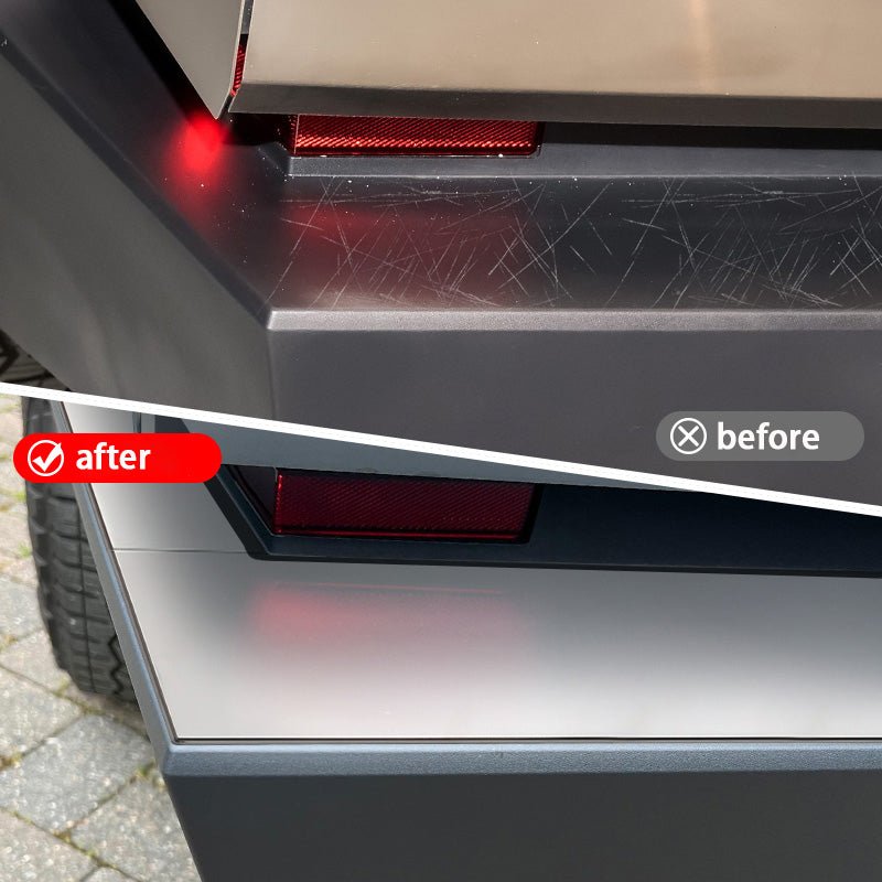 Rear Bumper Protectors for Cybertruck - T-Launch