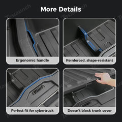 Rear Cargo Lower Trunk Portable Storage Box for Cybertruck - T-Launch