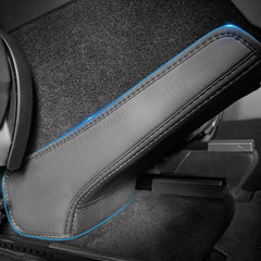 Rear Console Air Vent Guard – Napa Leather Kick Protection for Tesla Model Y Juniper 2025+ - T-Launch