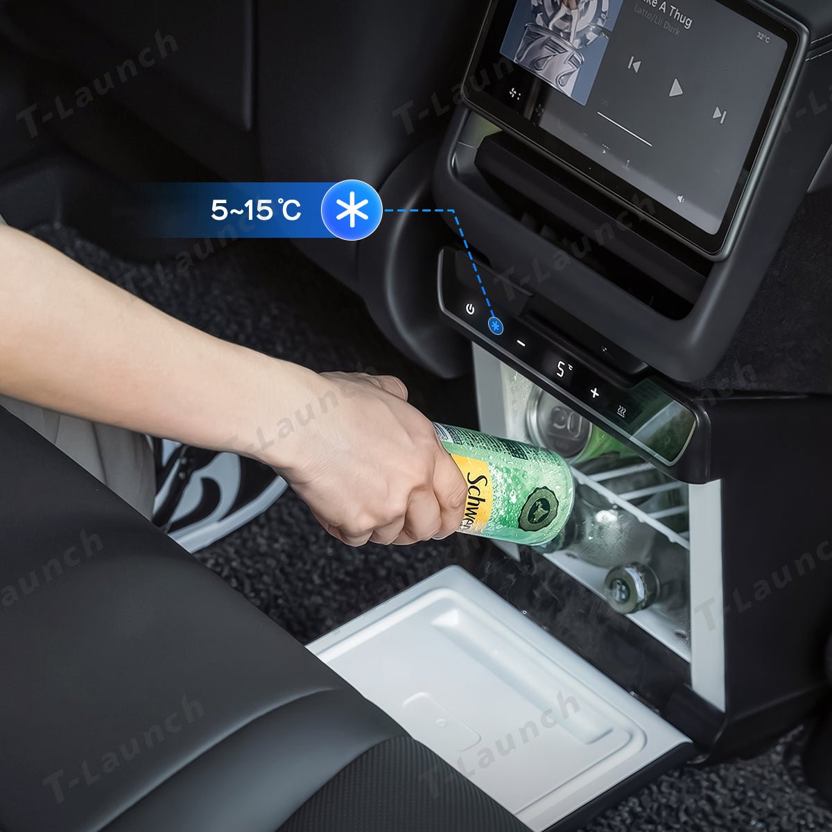 Rear Seat Refrigerator for 2026 Model Y Juniper - T-Launch