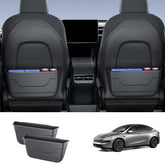 Rear Seat TPE Storage Box For Tesla Model Y Juniper 2025+/ Model 3 Highland 2024+ - T-Launch