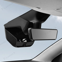 Rearview Mirror Hidden Sunglasses Holder & Storage Box for Tesla Model Y Juniper 2025+ - T-Launch