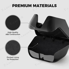 Rearview Mirror Hidden Sunglasses Holder & Storage Box for Tesla Model Y Juniper 2025+ - T-Launch