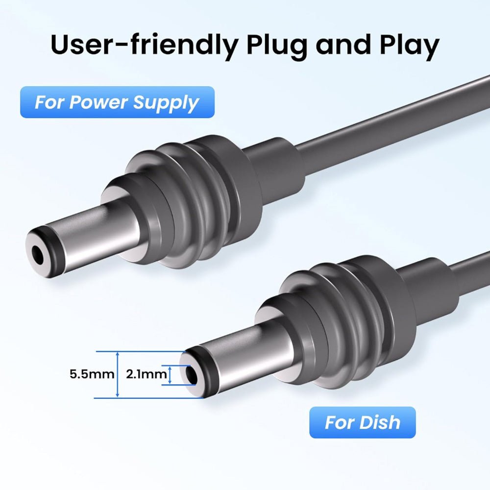 Replacement DC Power Cable for Starlink Mini - T-Launch
