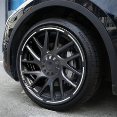 Protecteur de jante tout-en-un pourTeslaModel3 roues de photon de 18 pouces Highland (4 PCS)