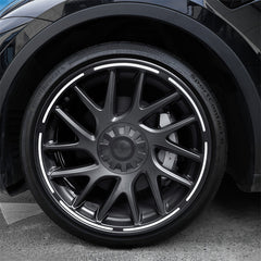 Protecteur de jante tout-en-un pourTeslaModel3 roues de photon de 18 pouces Highland (4 PCS)