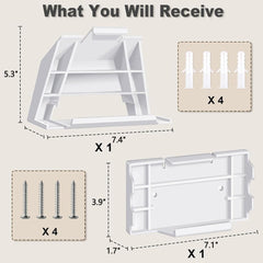 Router & Power Supply Wall Mount Kit for Starlink Gen 3 - T-Launch