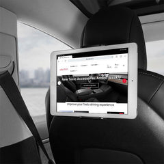 Seat Back Phone & iPad Stretchable Holder for Tesla Model 3/Y - T-Launch