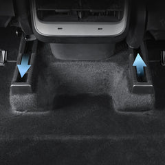 Seat Slide Rail Anti-Kick Cover (4-Piece Set) for Tesla Model Y Juniper 2025+/Model 3 Highland 2024+ - T-Launch
